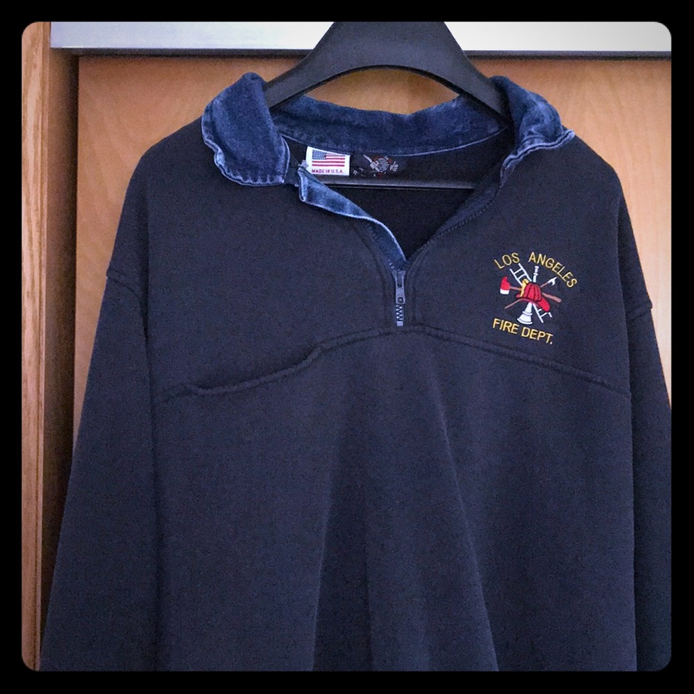 LAFD pull over sweater.